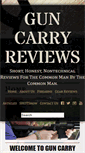 Mobile Screenshot of guncarryreviews.com